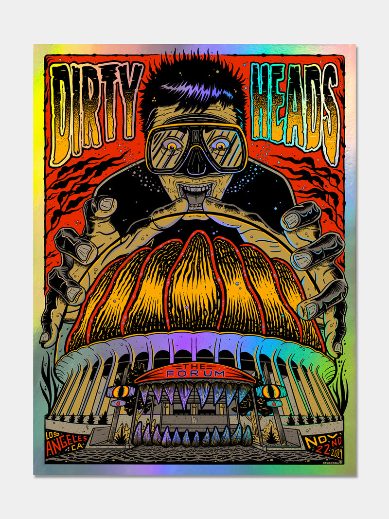 DH FORUM - CONCERT POSTER (FOIL)